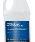 Daily Protection 80W90 Gear Oil for Cars and Trucks, quart bottle, reduces noise, protects gear teeth, towing, American-made, front view