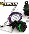 LED Starter Relay Kit With Wiring Harness For Kawasaki And Kohler Engines Replaces AM107421 Sealed HD Relay Close-up