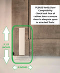 Hands Free Cabinet Door Opener Foot Pull Adhesive Toe Kick 4 Pack No Touch Access included dimensions and door compatibility