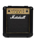 Front view of a compact 10W guitar combo amplifier with classic Brit tone, simple gain control, headphone output, and built-in effects.