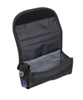 Open Protective Mask Wrap For Scuba Gear With Plush Interior And Easy Top Opening Hook And Loop Straps, Black