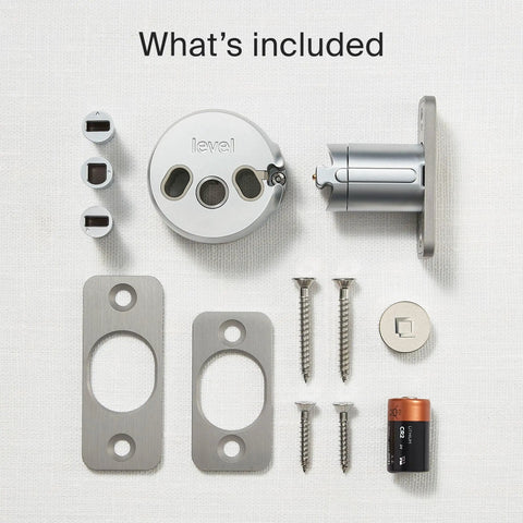 Smart Deadbolt For Exterior Doors Turns Any Lock Into Keyless Entry With Level Bolt Discontinued Model Notice Find The Latest Smart Lock For Home Security And Easy Secure Access package contents displayed