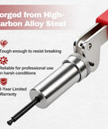 Top Rated Plunger Tool For #6 Barrel Nut Fasteners With 0.158 Inch ID durable high-carbon alloy steel for water utility jobs.