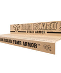 Stair Armor For Temporary Stair Protection Durable 1.58 Feet By 2.83 Feet 6 Pack With Reinforced Bullnose Guard Brown