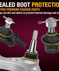 Heavy Duty Sway Bar Link And Bushing Kit For Chevrolet Express Vans Front Suspension Upgrade Keeps Your Ride Tight 33.34 Mm Bar Fits 2003 To 2020 Express 1500 2500 3500 4500 Cargo And Passenger Models, sealed boot