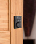 SmartCode 913 Non Connected Keyless Entry Electronic Keypad Deadbolt Door Lock With SmartKey Security Venetian Bronze Finish