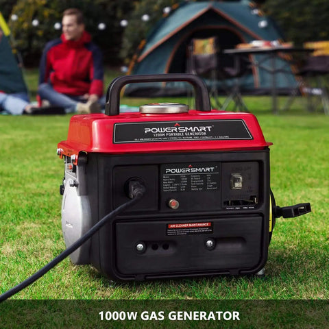 Ultralight 1200W 2 Stroke Portable Generator For Camping And Outdoor Adventures Lightweight Carrying Handle