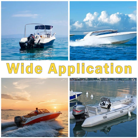 Boats displaying wide application of Upgrade Aluminum Outboard Boat Propeller For Mercury Mercruiser Alpha One Bravo