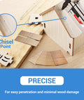 Badass Slick Galvanized 23 Gauge Pin Nails 1-3/16 Inch Micro Headless Pins For Pin Nailer and Nail Gun No Sweat Install For Fine Woodworking and Trim Work 10000 Count, showing chisel point for precision.