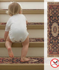 Vintage Brown Rug Grip Tape For Skateboard And Longboard Dope 33 By 9 Inch Non Slip Sandpaper Style Retro on stair treads, toddler climbing.