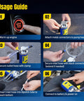 Usage guide for Heavy Duty 12V Electric Oil Extractor Pump For Slick Engine Swaps And Hassle Free Transmission Fluid Removal.