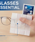 Med Pride lens and screen cleaning wipes for eyeglasses and screens, 200-count, premoistened