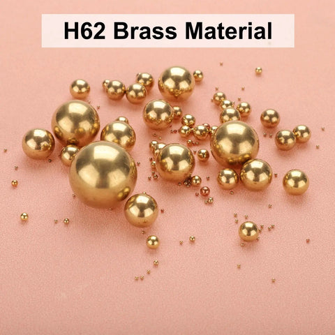 400 Pcs 1mm Solid Brass Bearing Balls G200 Precision Spheres For Machinery Automotive And DIY Gear Projects Made From H62 Brass With Solid Wear And Corrosion Resistance Ideal For Bearings Balancing Prototyping And Crafting, H62 brass balls