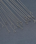 120 Stainless Steel Wire Spinner Shafts For Fishing Lures, 4 Styles, 8.7 To 16 Cm, Pro Grade Spinner Bait Components displayed on surface