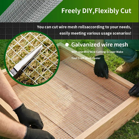 Top Shelf Heavy Duty Hardware Cloth Roll At One Quarter Inch Mesh Measuring Four Foot By Ten Feet With Twenty Three Gauge Steel as a DIY crafting material.