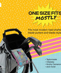 Golf bag with Magnetic Mallet Putter Cover With Dope Fleece Lining And Water Resistant Build Bold Creative Headcover Designs
