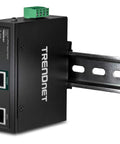 Heavy Duty 95 Watt Gigabit PoE Plus Plus Injector Rock Solid Power Over Ethernet Adapter for Industrial Jobs with four pin terminal block.