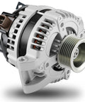 Front view of Alternator Replacement For Acura CSX TSX Honda Accord Civic CRV Element Fits 2003 To 2011 2.0L 2.4L PCM Controlled