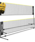 Portable 14 Foot Multi Sport Net For Badminton, Pickleball, Tennis And Soccer Tennis With Foldable And Extendable Poles