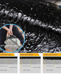 Pro Level Self Adhesive Aluminum Foil Roof Flashing Tape Heavy Duty Butyl Waterproofing Underlayment Roll Two Millimeter Thick Twenty Six Foot Long Zero Hassle Fix applied to a roof surface showing layers over time.