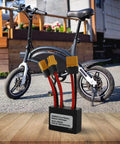 Go The Distance With This Radical Dual Battery Parallel Switcher For Your E Bike. Rock A 20A Smart Auto-Switching Tech To Double Your Capacity And Crush Longer Rides Without Sufferin' Range Anxiety On Your Electric Scooter Or Bike Setup Today. black aluminum dual battery switch box for e bike