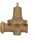 Front view of Zurn Wilkins 2-inch 500XL water pressure reducing valve, bronze body with top adjustment screw
