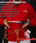 Person holding Medieval Arming Dagger Replica for Reenactment and Cosplay with 440 Stainless Steel Blade and Scabbard