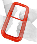 Universal Standing Handle Sit To Stand Transfer Aid, Portable Lift Assist Grab Bar For Adults Seniors Red Stand Up Bar
