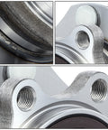 Close-up of Front Wheel Bearing Hub Assembly For Nissan Rogue And Rogue Sport 2014 To 2019 Driver Or Passenger Side Bare Steel