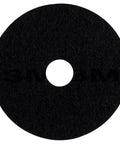 Low Speed Stripper Floor Pad 19 Inch Black For Heavy Duty Concrete Cleaning And Finish Stripping Use With Water Based Stripping Solutions