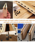 500 Pack Cabinet Door Spacers Rubber Bumper Balls For Raised Panel Grooves Quarter Inch Gap Adjusters Woodworking Tools, rubber balls in wood grooves.