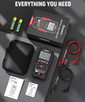 KM200P Digital Multimeter With All Button Operation TRMS Auto Ranging 4000 Counts NCV Detection Voltmeter And Ohmmeter set