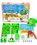 Hands On Electricity And Magnetism Science Kit For Middle School And High School Students With Nine Experiments To Explore Circuits Power And Magnetic Fields with kit components and manual.