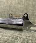 Close-up of the Beefy 1 Inch Threaded Non Suspension Bicycle Fork For 26 Inch 700C And 29 Inch Wheels with dropout detail.