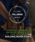 Close-up of a worker using a power drill showcasing a commitment to craftsmanship.