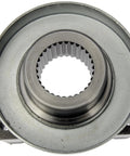 Premium Upgrade Heavy Duty Rear Differential Pinion Yoke Assembly For 2008 To 2018 Cadillac Chevrolet GMC Hummer 8.625 Inch Ring Gear shown from above.