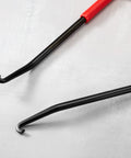 Close-up of Two Piece Exhaust Spring Puller Tool Hooks Kit for Motorcycle Dirt Bike and Snowmobile Removal T Handle Expander