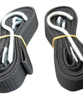 Heavy Duty Kayak And Gear Wall Mount Storage System With Adjustable Straps And Steel D Rings Holds Canoes Ladders Skis