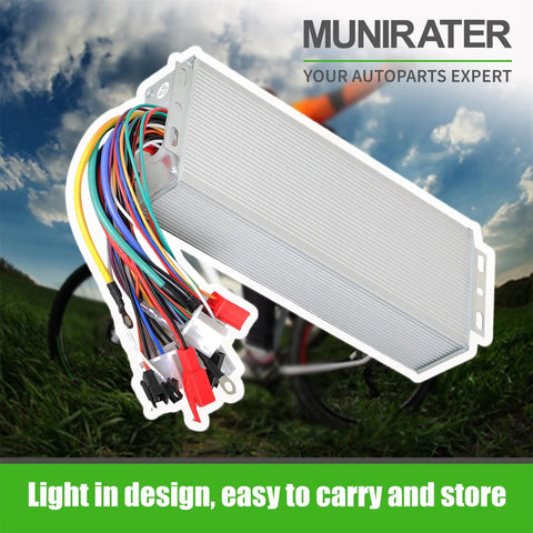 48V-72V 2000W Brushless Motor Controller For Electric Bike Replacement, showing beefed-up power with hall sensor options