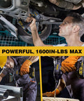 Cordless Impact Driver Kit With 180Nm Torque 20V Power 0 To 2800 RPM Variable Speed One Quarter Inch All Metal Hex Chuck