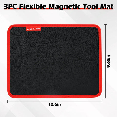 Magnetic Tool Mat With A 25 Lb Telescoping Magnetic Pickup Pen For Organizing Wrenches Screws Bolts Nuts And Small Metal Parts In The Shop Or Garage For Home