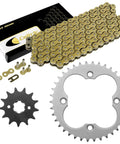Drive Chain And Sprocket Kit For Honda TRX300EX TRX300X Sportrax 300 1993 2009 with 13 tooth front and 38 tooth rear sprocket
