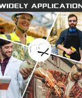 Top Shelf Tinted Safety Glasses Bulk Pack Includes 50 Pieces For Men And Women With Ansi Z87.1 Certification in use by various professionals.