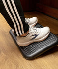 Toasty Toes Foot Warmer And Ergonomic Heated Footrest With Three Adjustable Positions Portable 105 Watt Space Heater In Use
