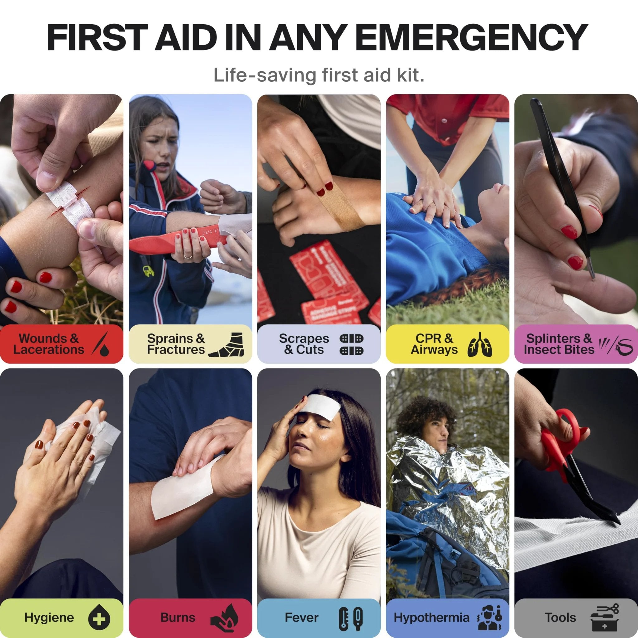 Comprehensive Travel First Aid Kit For Every Adventure ✓