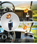 6800 BTU Propane Golf Cart Heater With Igniter, 2 In 1 Cup Holder And Cylinder Base, portable outdoor heater in golf cart