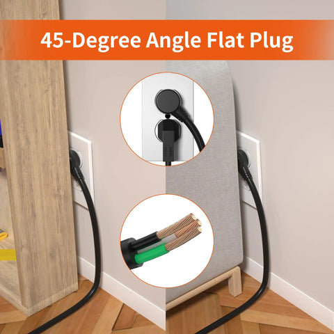 Built Tough Heavy Duty 8 Outlet Power Strip With 2100J Surge Protector, 6 Ft Cord, Wide Spaced Outlets, Wall Mountable Metal Power Strip For Home Office, Garage, And Workshop With Auto Shutdown Fuse, 45-degree flat plug