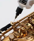 Precision Synthetic Lubricant For Brass And Woodwind Keys And Linkages With Needle Point Applicator For Smooth Quiet Action On Trumpet Trombone Saxophone Clarinet Flute French Horn And More Easy Apply Low Residue applied to saxophone keys