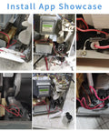 Home Microwave Oven Repair Kit With High Voltage Capacitor 2100V 1.0uF Diode CL01 12 Slow Blow Fuse installation process