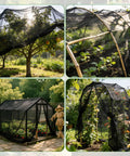 Stronger Beefy Garden Mesh Netting For Plants Vegetables Fruits And Flowers Heavy Duty 10x20 Ft Black PPT Nano Bug Bird Net Screen